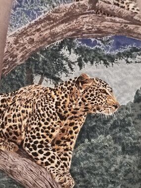 Unisex Leopard 100% Silk Necktie by Endangered Species